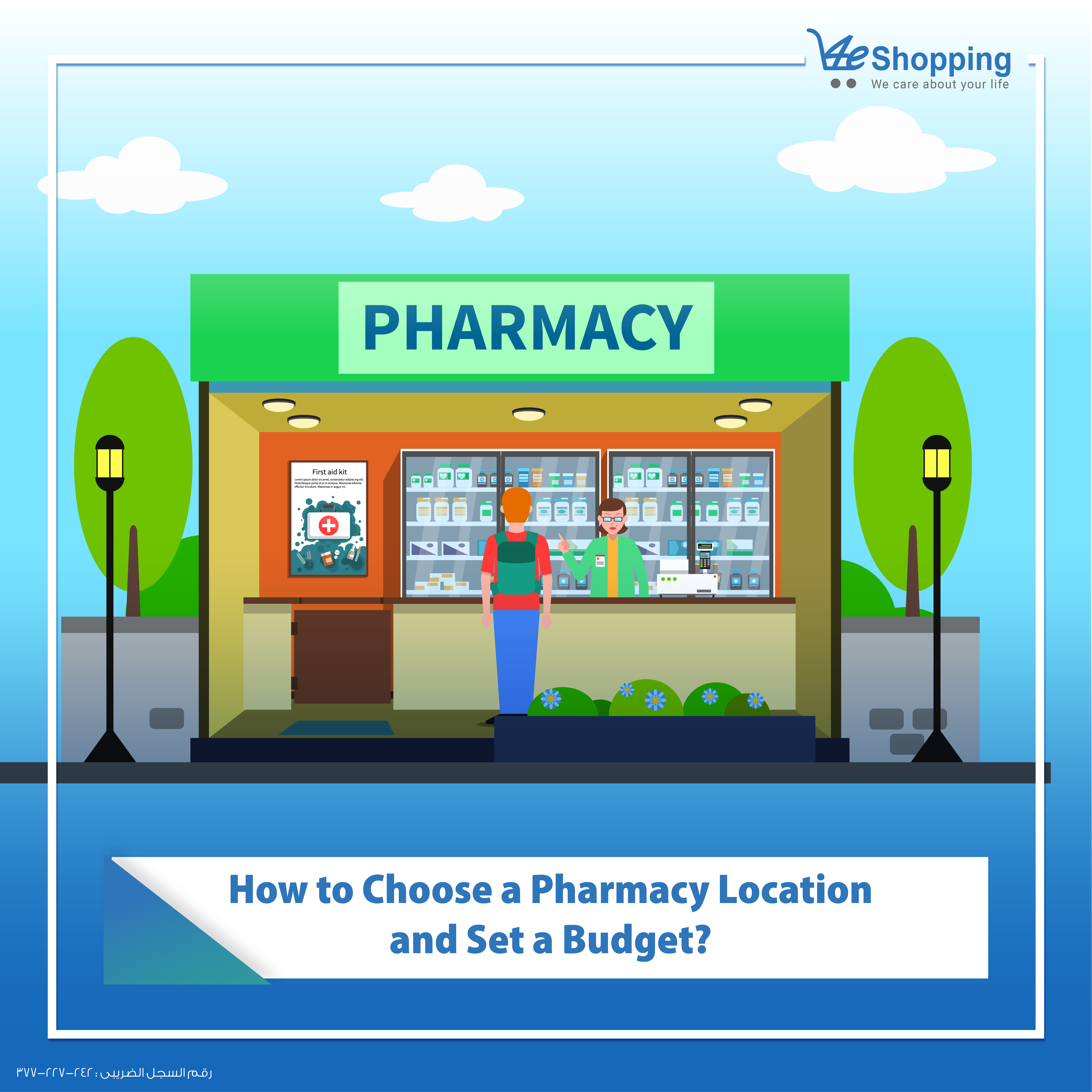 How to choose a pharmacy location and set a budget?