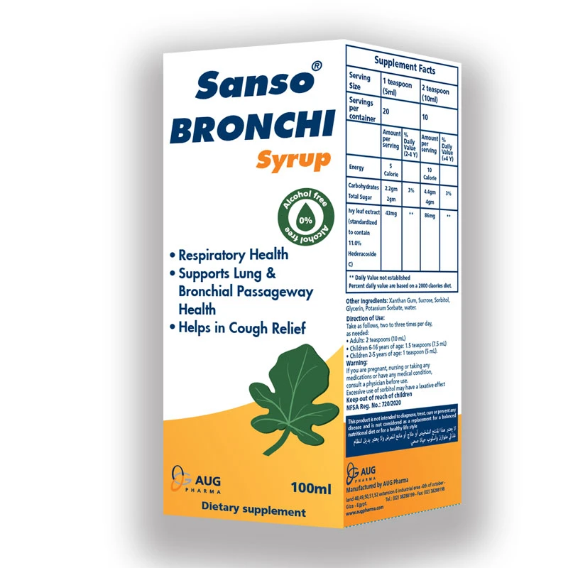 Sanso Bronchi Syrup 100 ml