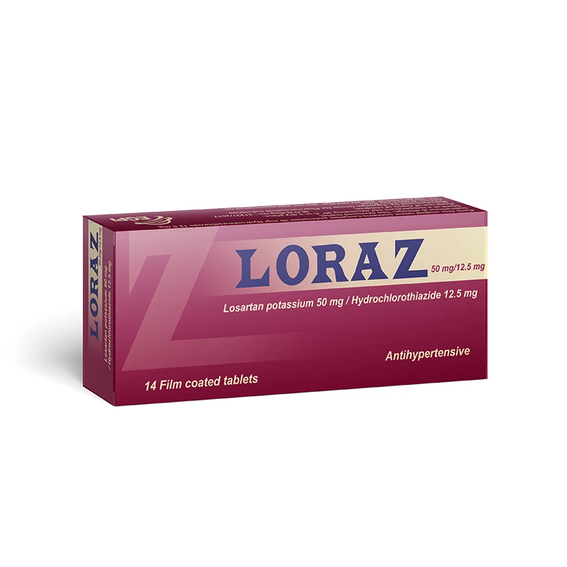 LORAZ   50/ 12.5MG ,14 F.C.Tab