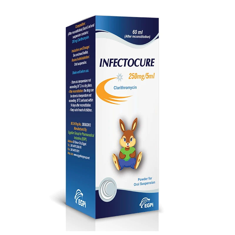 INFECTOCURE 250MG/ 5 ML (60ML ORAL SUSP)