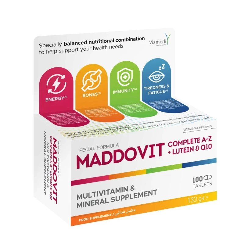MADDOVIT Complete A-Z 100 tab