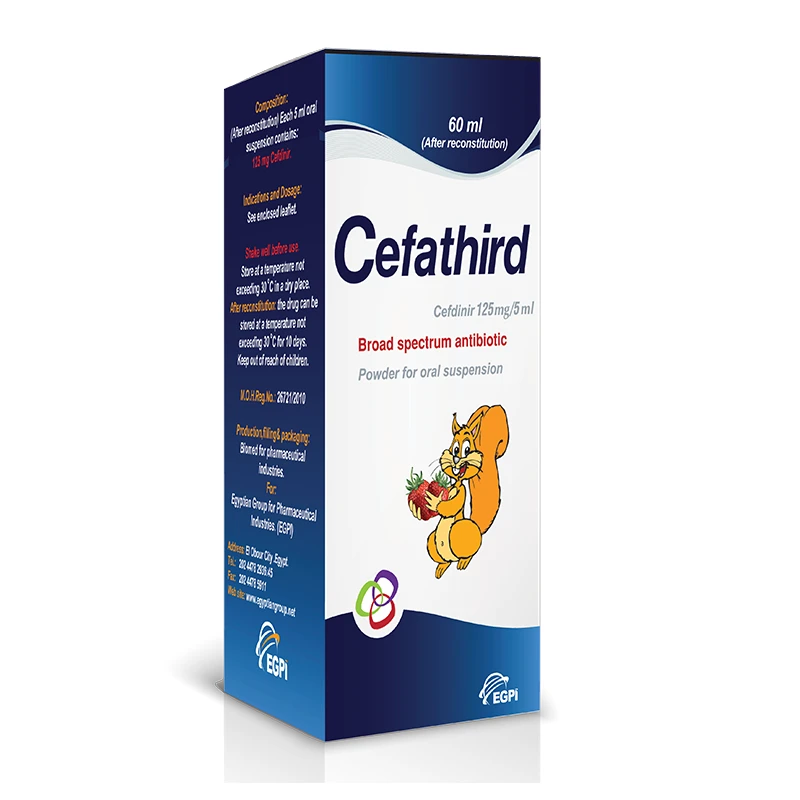 CEFATHIRD    SUSP ORAL 125MG 5ML 60ML