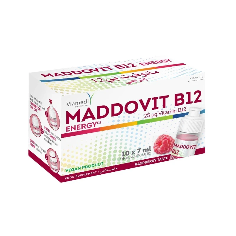 MADDOVIT B12 Energy 25mg 10 ampoule