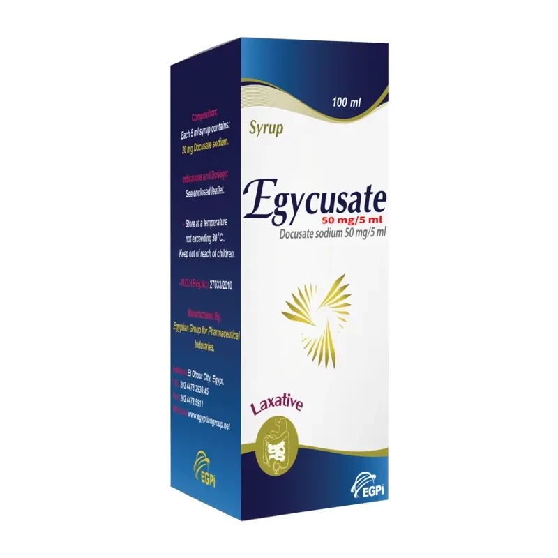 Egycusate 50 mg/5 ml syrp 100 ml