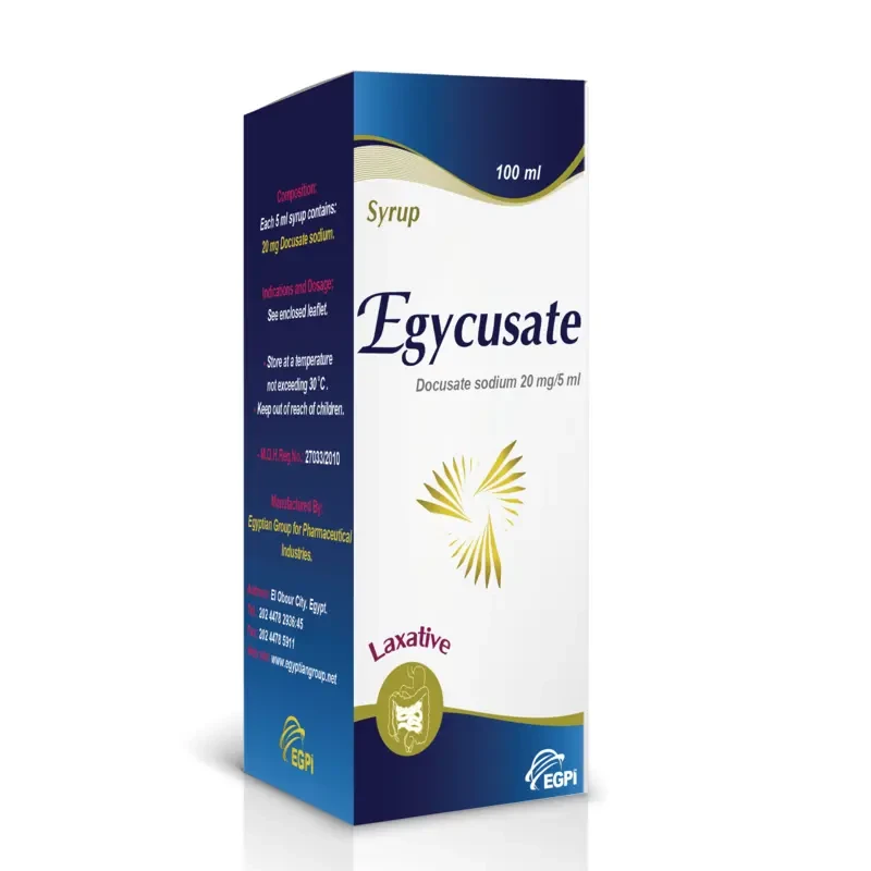 EGYCUSATE  20MG 5ML/ 100ML SYRUP