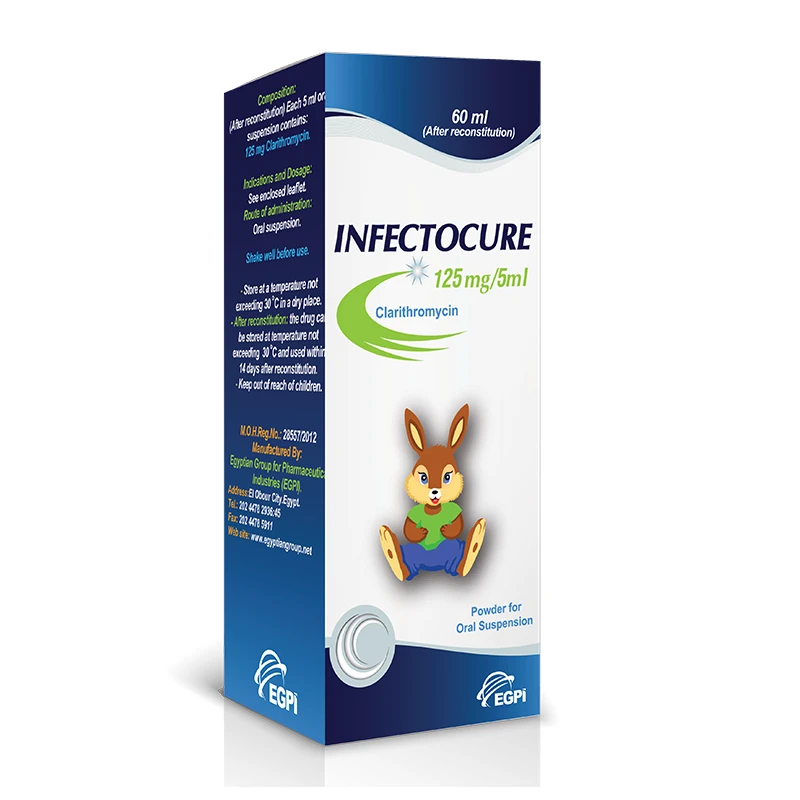 INFECTOCURE  125MG/ 5ML  (60ML ORAL SUSP)