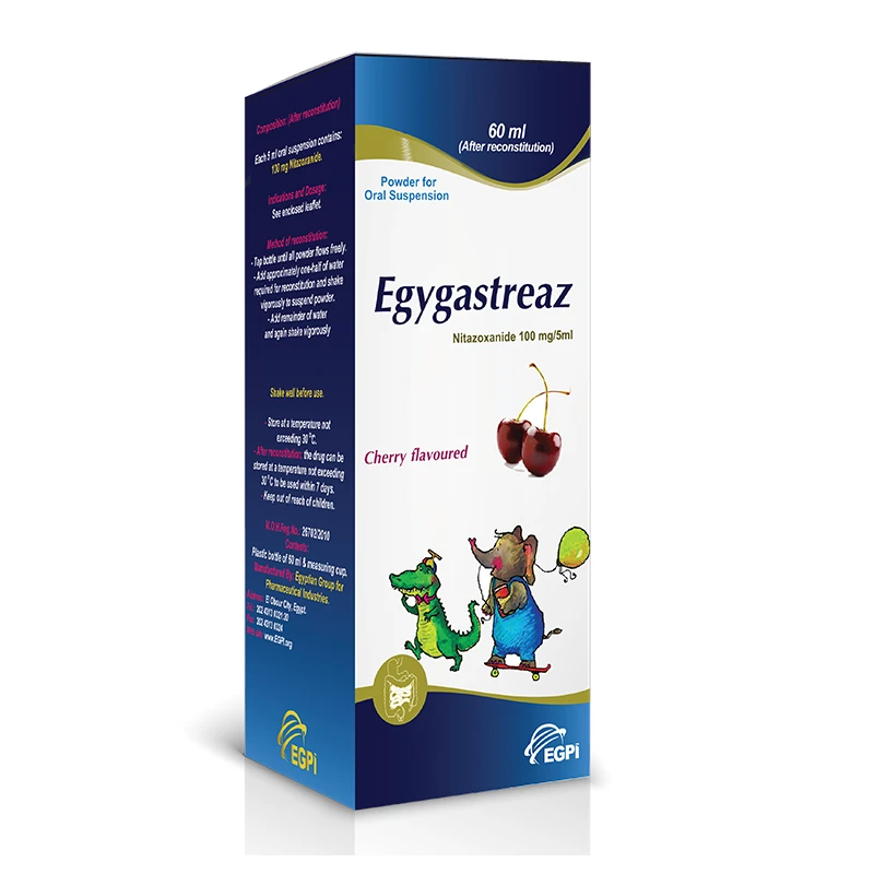 EGYGASTREAZ  100MG /5 ML, 60ML SUSP DRY